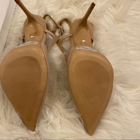 Nude sling back pumps - Picture 4 of 8
